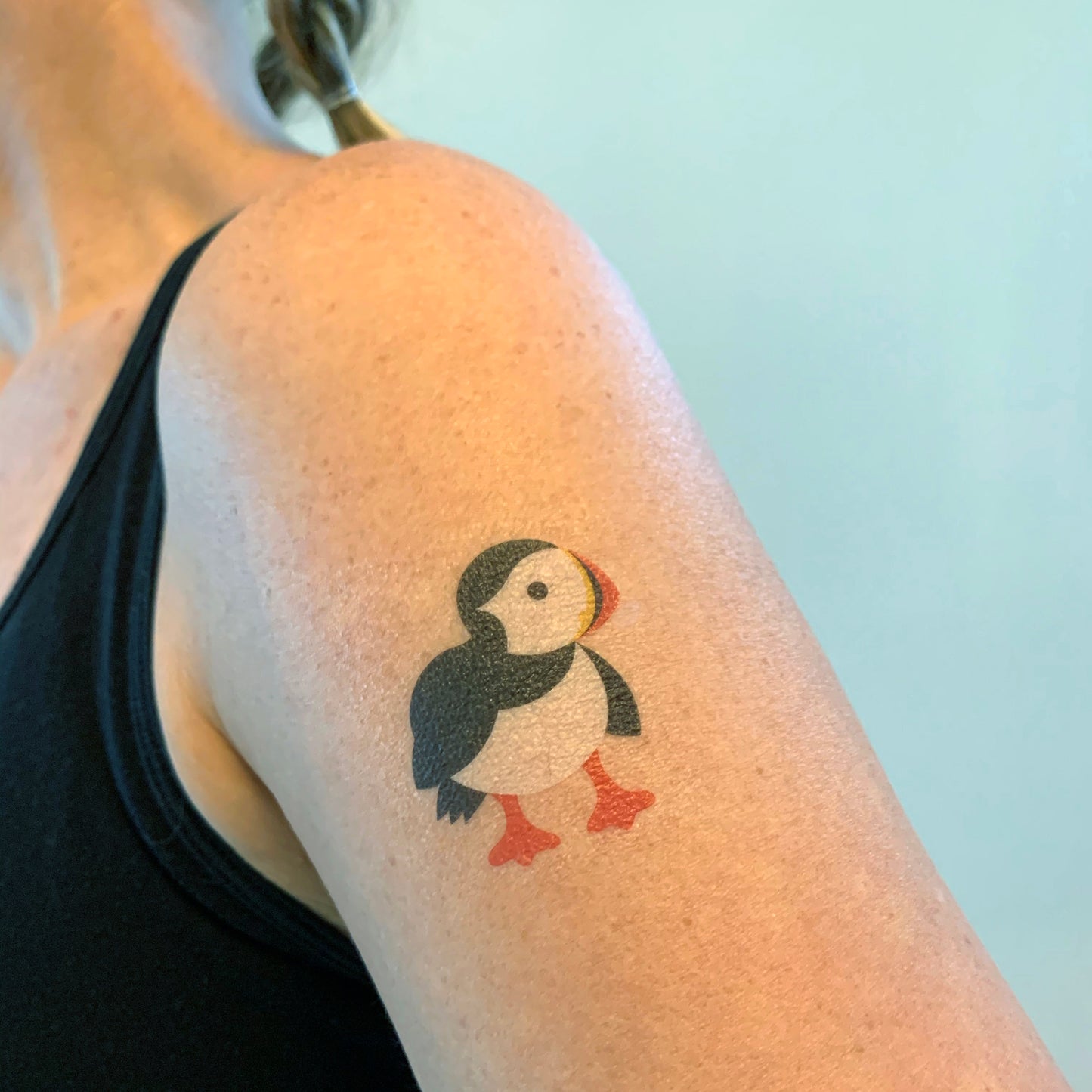 2 Temporary Tattoos: Plover and/or Puffin