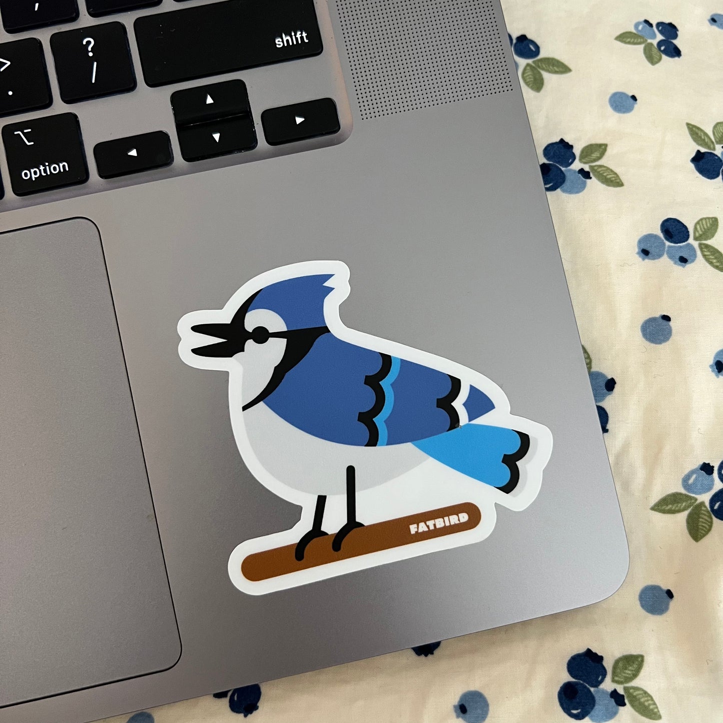 Blue Jay vinyl sticker (3 inch)
