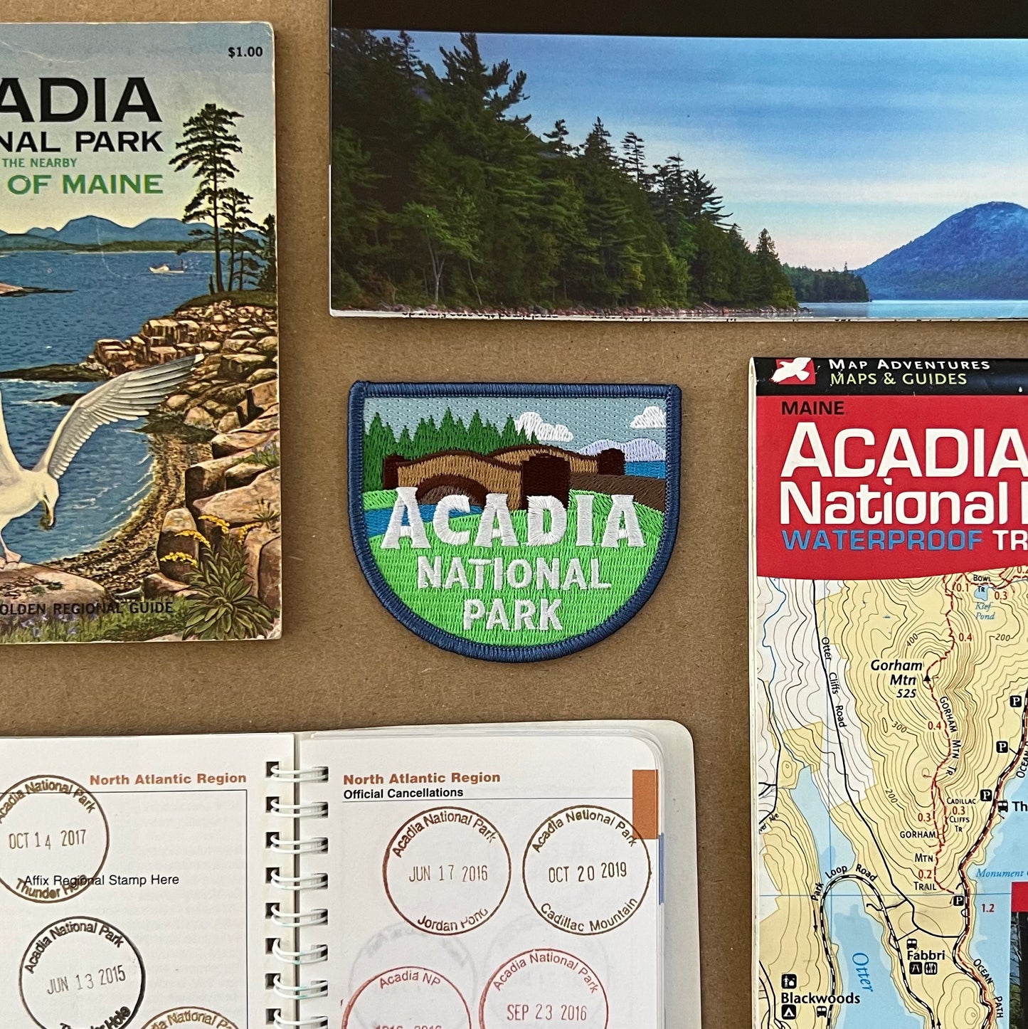 Acadia National Park Sticker (Carriage Road, Stanley Brook Bridge, Maine)